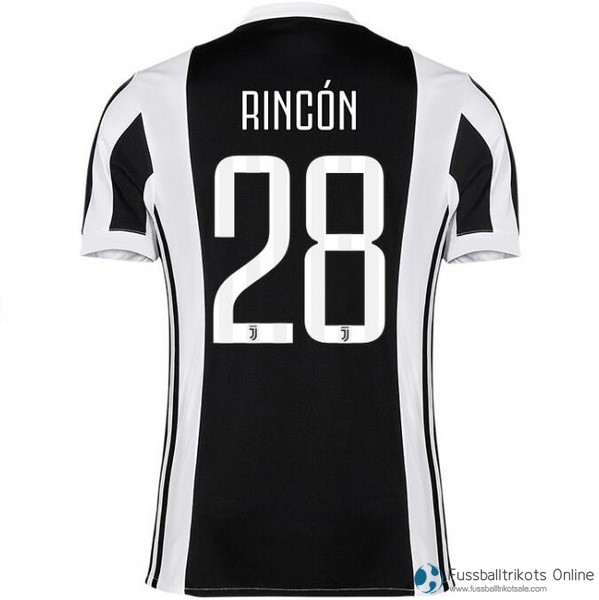 Juventus Trikot Heim Rincon 2017-18 Fussballtrikots Günstig